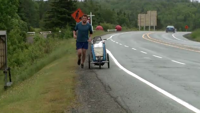 New Zealand man running across Canada as cancer fundraiser