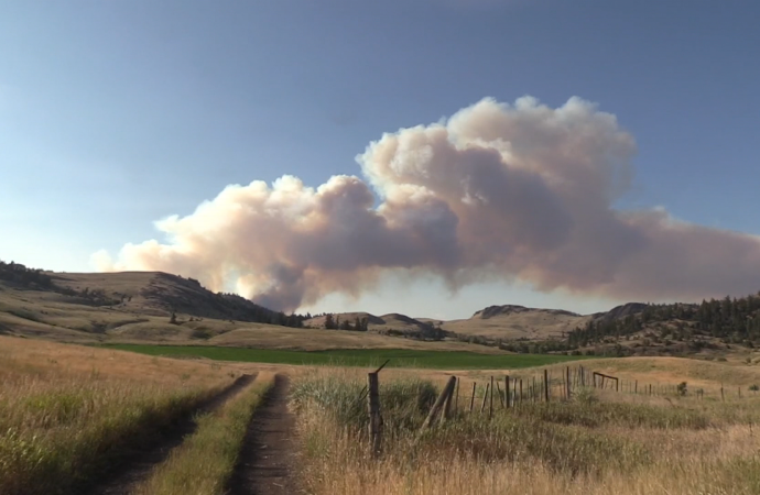 Evacuation order due to fast-growing Kamloops wildfire expands by hundreds