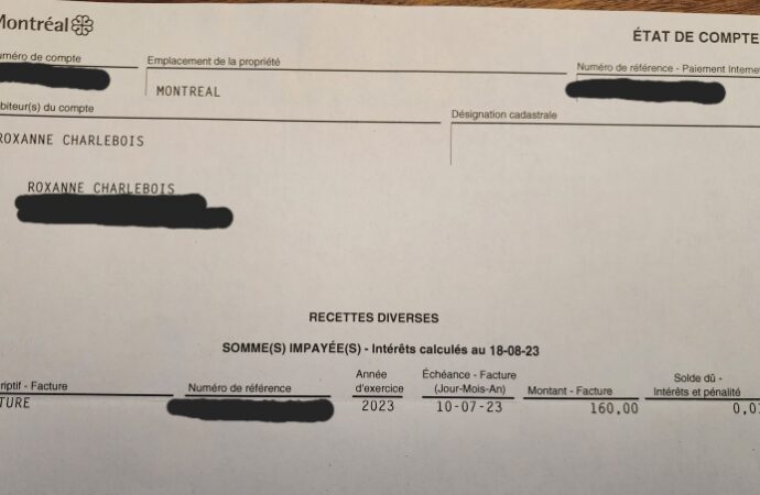 ‘It’s very unusual,’ former Montreal resident receives ‘invoice’ for $0.01